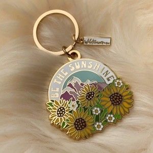 Be the Sunshine Enamel Keychain
